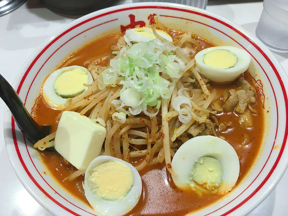 味噌卵麺 バター 蒙古タンメン中本吉祥寺店 ジョージナビ