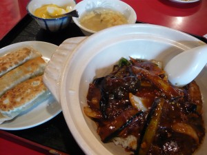 中華料理の定食