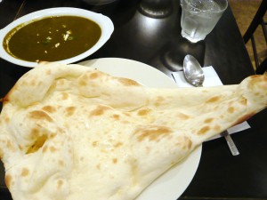 南・北インド料理 シャンティサガーのパラクパニール（ランチサービスセット）