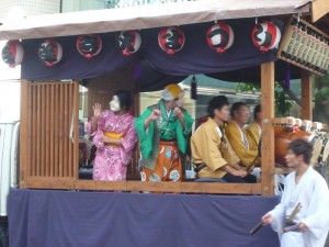 吉祥寺パルコ前の山車