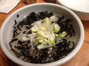 塩冷麺@焼き肉屋マルキ市場吉祥寺店