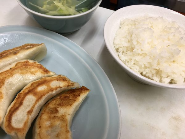 餃子定食@みんみん