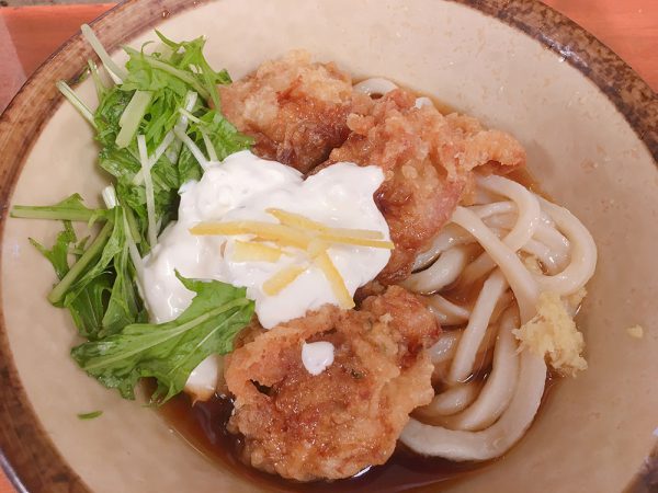 タル鶏天ぶっかけ@いぶきうどん吉祥寺店